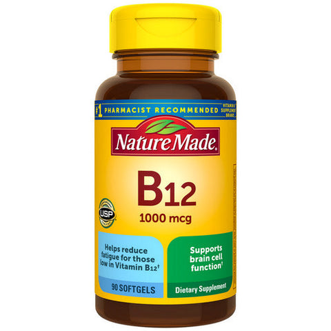 Nature Made, Vitamin B-12, 1000Mcg, 90 count Nature Made