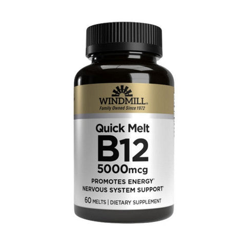 Windmill Health, Vitamin B-12, 1000 Mcg, 60 Count Windmill Health