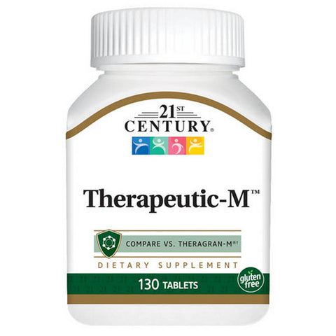 21st Century, Therapeutic-M, 130 Tabs 21st Century