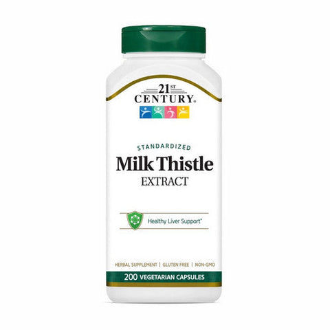 21st Century, Milk Thistle Extract, 200 Caps 21st Century