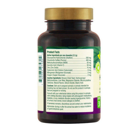 Pet NC, Hip And Joint Level 3 Liver, 500 mg/400 mg, 45 Chewables Pet NC