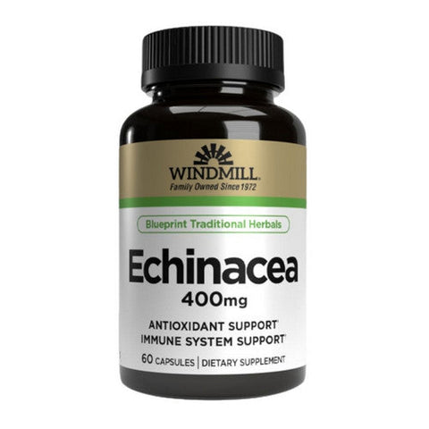 Windmill Health, Echinacea, 400 mg, 60 Count Windmill Health
