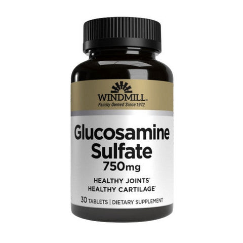Windmill Health, Glucosamine Sulfate, 750 mg, 30 Caps Windmill Health