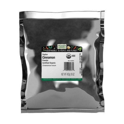 Frontier Coop, Organic Ground Ceylon Cinnamon, 16 Oz Frontier Coop