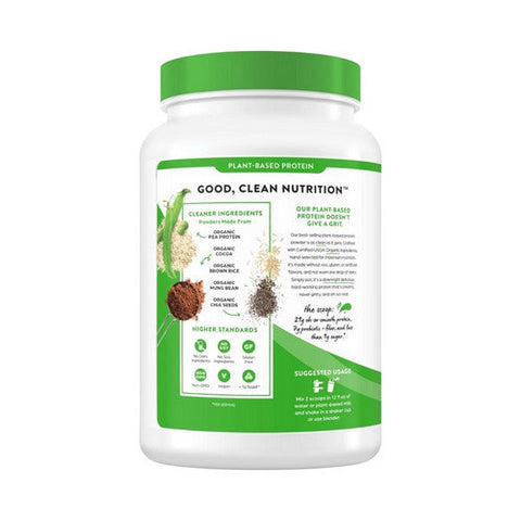 Orgain, Organic Plant Based Protein Powder Sweet Vanilla Bean, 2.03 Lbs Orgain