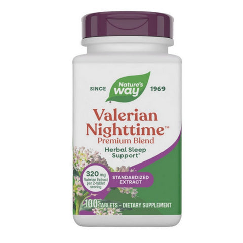 Valerian Nighttime 100 Tabs by Nature's Way