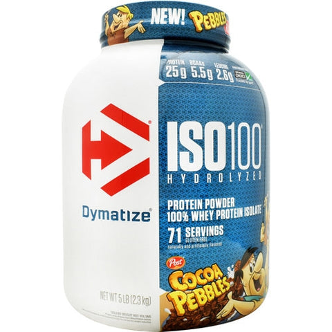 Dymatize, Iso 100, Fruity Pebbles 3 lbs Dymatize
