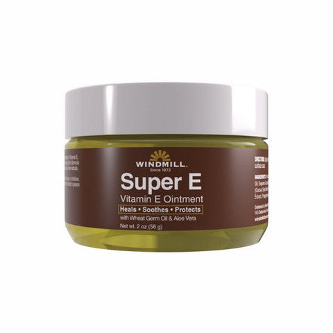 Windmill Health, Super E Vitamin E Ointment, 2 Oz Windmill Health