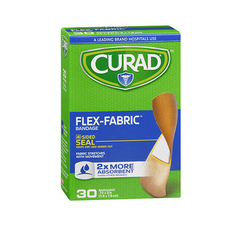 Curad, Flex-Fabric Bandages 0.75 X 3 Inches, 30 Each Curad