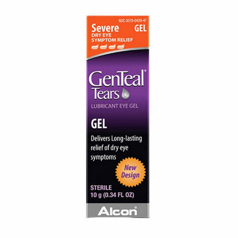 Genteal, Tears Lubricant Eye Gel Severe Dry Eye Relief, 0.34 Oz Genteal