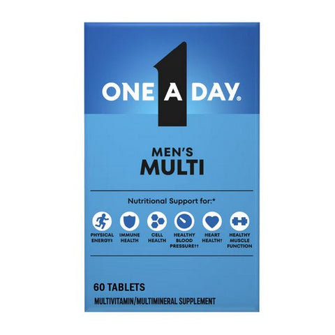 One-A-Day, Men'S Complete Multivitamin, 60 Tabs One-A-Day