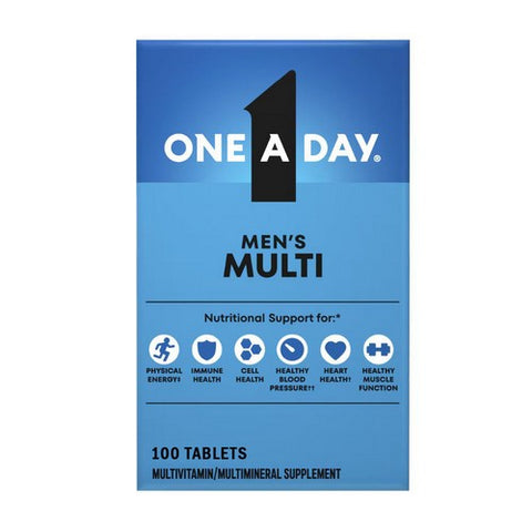 One-A-Day, Men'S Complete Multivitamin, 100 Tabs One-A-Day