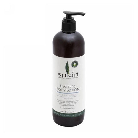 Sukin, Hydrating Body Lotion Lemon Coconut, 16.9 Oz Sukin