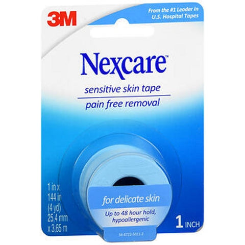 Nexcare, Sensitive Skin Tape 1 In X 4 Yard, 1 Each Nexcare