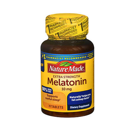 Nature Made, Melatonin, 10 mg, 70 Tabs Nature Made