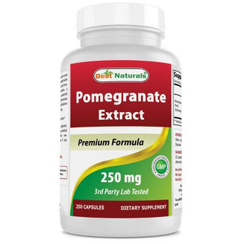 Best Naturals, Pomegranate, 250 mg, 250 Caps Best Naturals