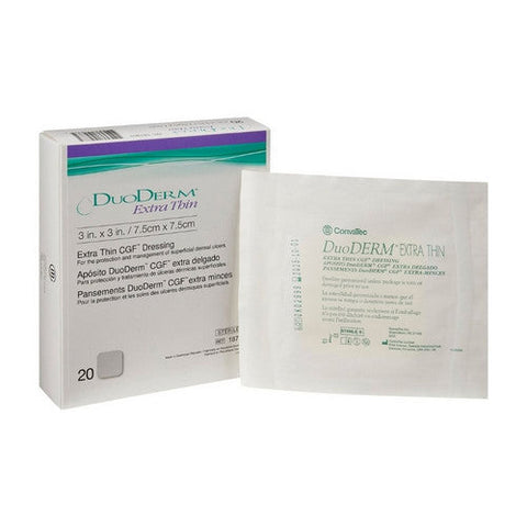 Convatec, Thin Hydrocolloid Dressing Film Backing 3 X 3 Inch 187901, Count of 1