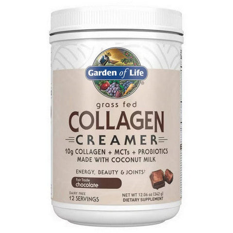 Garden of Life, Collagen Creamer Powder, Chocolate, 342 Grams Garden of Life