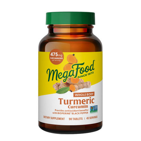 MegaFood, Turmeric Strength for Whole Body, 90 Tabs MegaFood
