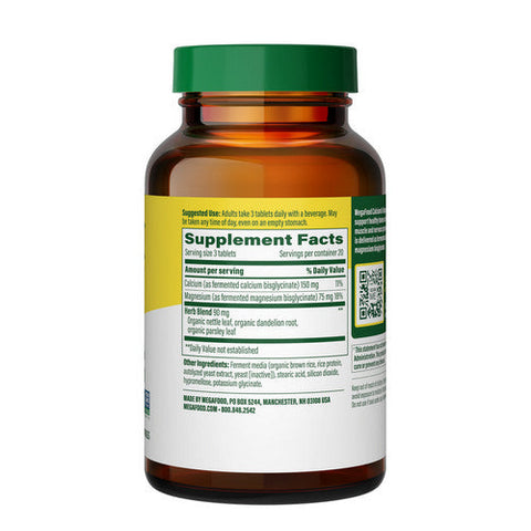 MegaFood, Calcium & Magnesium, 60 Tabs MegaFood