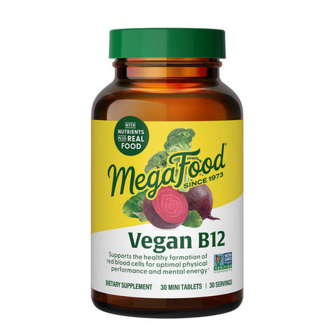 MegaFood, Vegan B12, 30 Tabs MegaFood