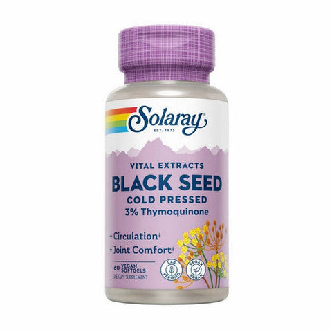 Solaray, Black Seed Extract - 3% Thymoquinone, 60 Count Solaray