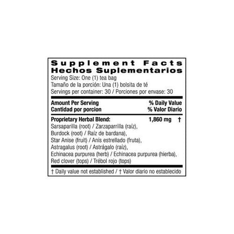 Bio Nutrition, Lymph Support Tea, 30 Bags