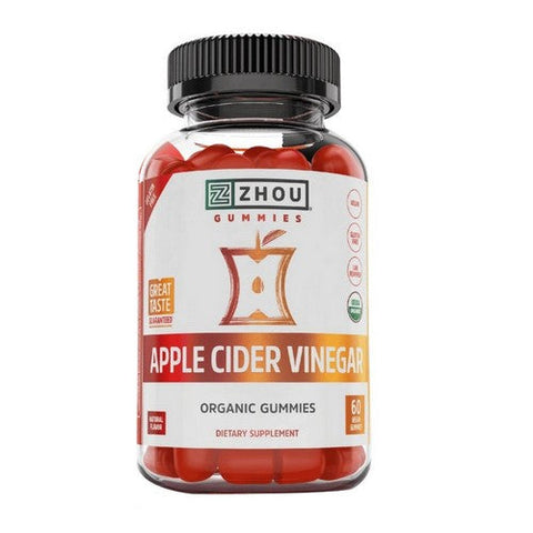 Zhou Nutrition, Apple Cider Vinegar Gummies, 60 Count Zhou Nutrition