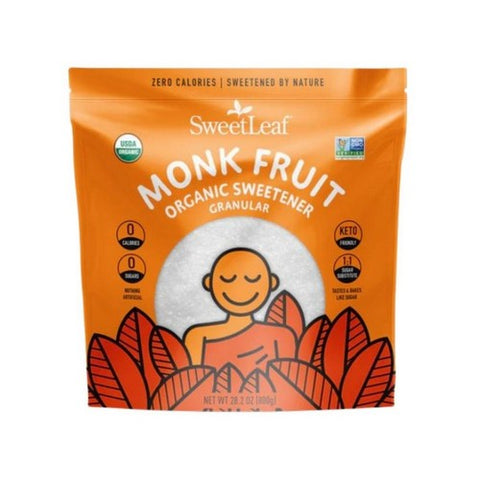 Sweetleaf Stevia, Organic Monk Fruit Powder Sweetener, 240 Grams Sweetleaf Stevia