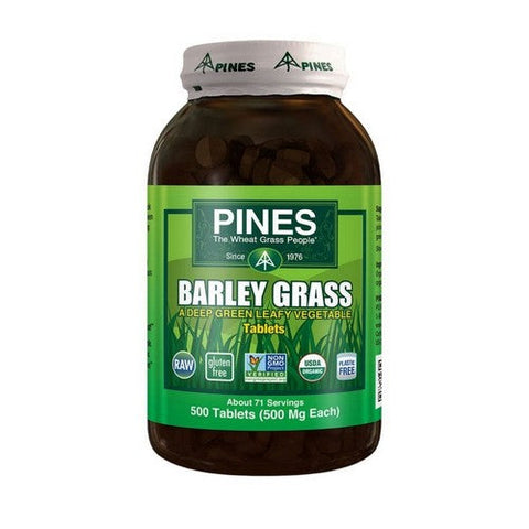 Pines Wheat Grass, Barley Grass, 500 Tabs Pines Wheat Grass