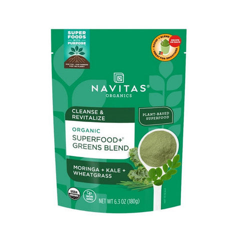 Navitas Organics, Organic Superfood Greens Blend, 6.3 Oz Navitas Organics