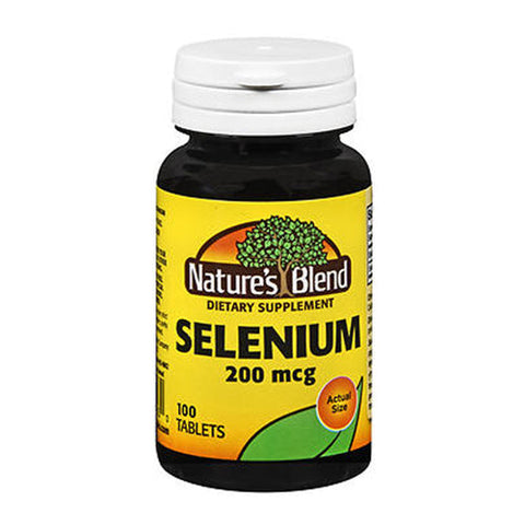 Nature's Blend, Selenium, 200 Mcg, 100 Tabs Nature's Blend