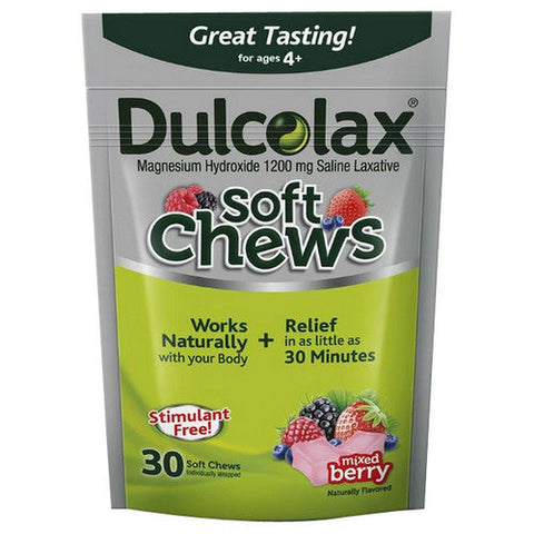 Dulcolax, Dulcolax Soft Chews Berry, 30 Soft Chews Dulcolax