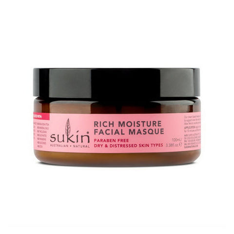 Sukin, Rich Moisture Facial Mask Rosehip, 3.38 Oz Sukin