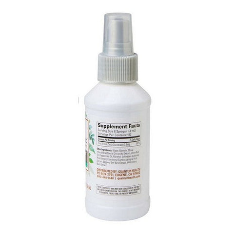 Quantum Health, TheraZinc Spray Peppermint Clove, 4 FL Oz Quantum Health