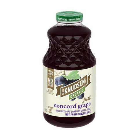 Juice Just Grape Concrd O Case of 6 X 32 Oz by Knudsen
