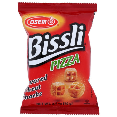 Osem, Bissli Pizza, 2.5 Oz(Case Of 24) Osem