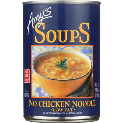 Amys, Soup No Chkn Ndle, Case of 12 X 14.1 Oz Amys