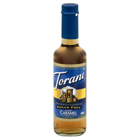Torani, Sugar Free Caramel Syrup, 12.7 Oz(Case Of 4) Torani