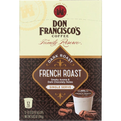 Don Francisco, Coffee Frnch Rst Ss, 12 Count(Case Of 6) Don Francisco