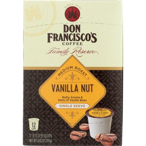 Don Francisco, Coffee Vanilla Nt Ss, 12 Count(Case Of 6) Don Francisco