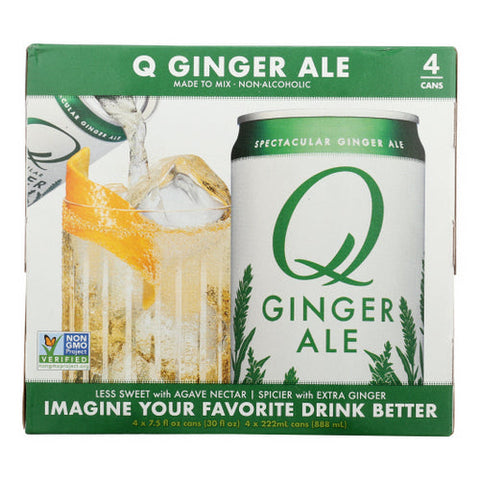 Q Mixers, Ginger Ale, 30 Oz(Case Of 6) Q Mixers