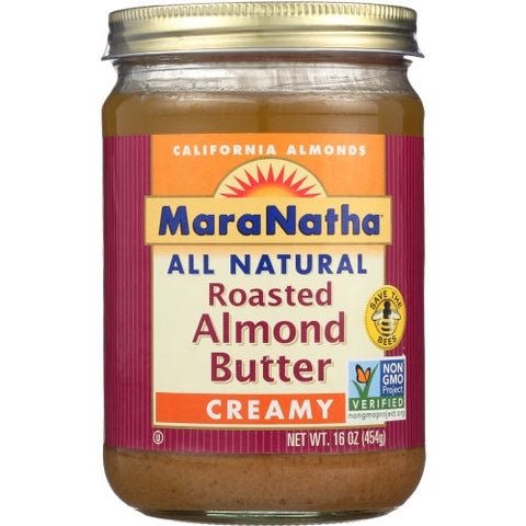 Maranatha, Nut Bttr Almnd Crmy Ns, Case of 6 X 16 Oz Maranatha