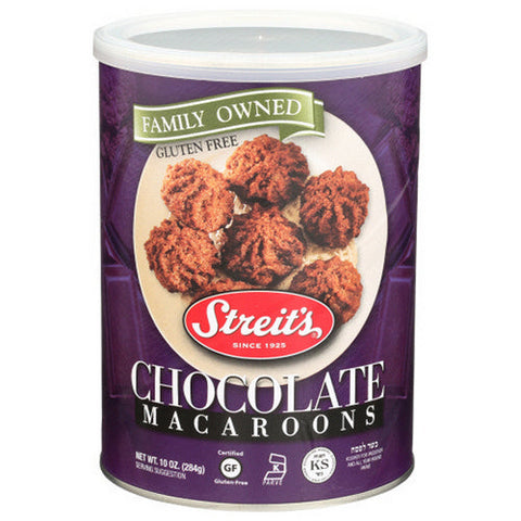 Streits, Macaroon Chocolate, 10 Oz(Case Of 12) Streits