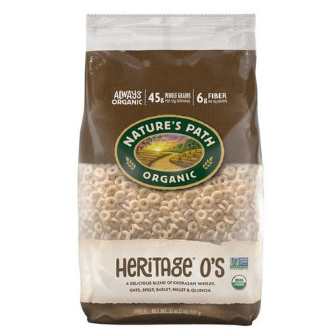 Natures Path, Organic Heritage O's Cereal, 32 Oz(Case Of 6) Natures Path