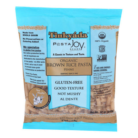 Tinkyada, Organic Brown Rice Penne Pasta, 12 Oz(Case Of 12) Tinkyada