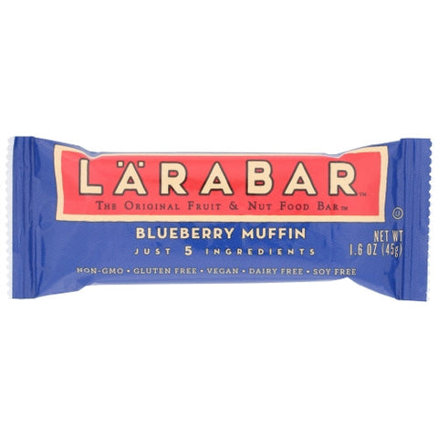 Larabar, Blueberry Muffin Bar, 1.6 Oz(Case Of 16) Larabar