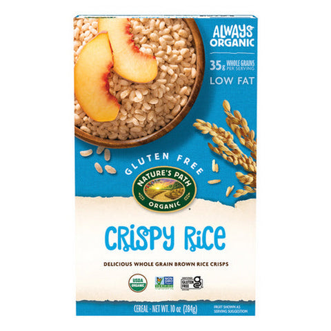 Natures Path, Organic Crispy Rice Cereal, 10 Oz(Case Of 12) Natures Path