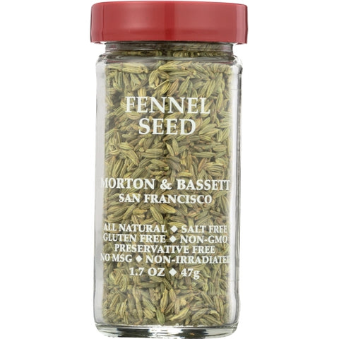Morton & Bassett, Fennel Seed, 1.9 Oz(Case Of 3) Morton & Bassett