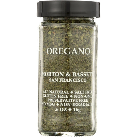 Morton & Bassett, Oregano, .6 Oz(Case Of 3) Morton & Bassett